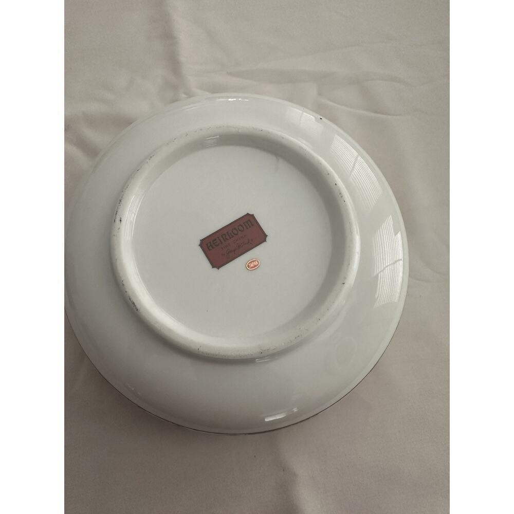 Vintage Georges Briard Heirloom Imari Fine China Large Serving Bowl Oriental 10" - Picture 11 of 16